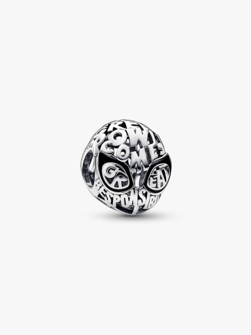 Pandora Marvel Spider-Man Mask Charm